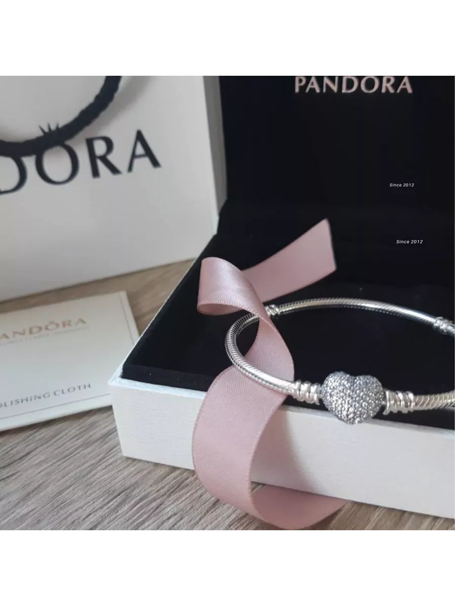 Браслет пандора PANDORA купить по цене 3 087 ₽ в интернет-магазине  Wildberries | 160333224