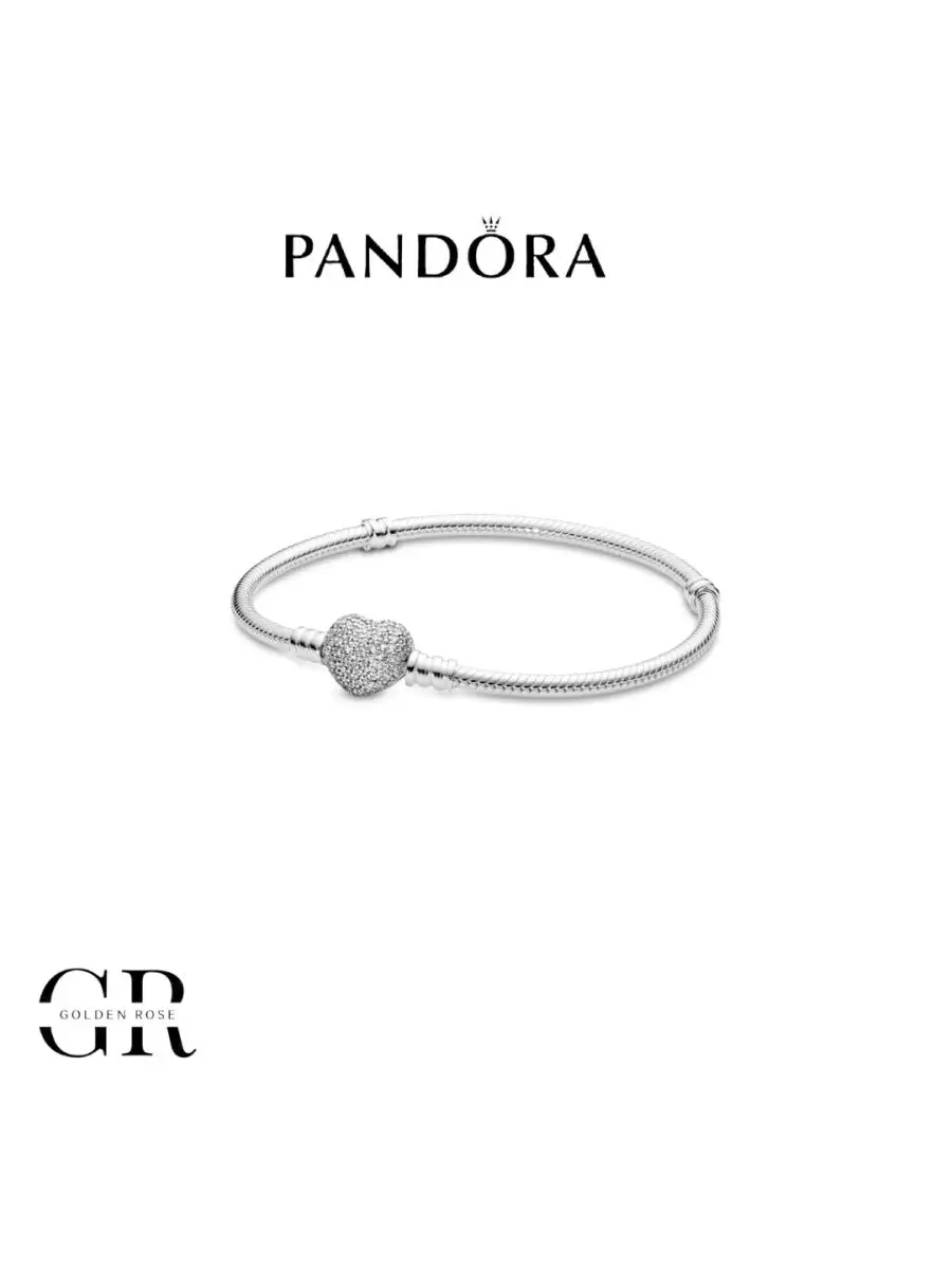 Браслет пандора PANDORA купить по цене 3 087 ₽ в интернет-магазине  Wildberries | 160333224