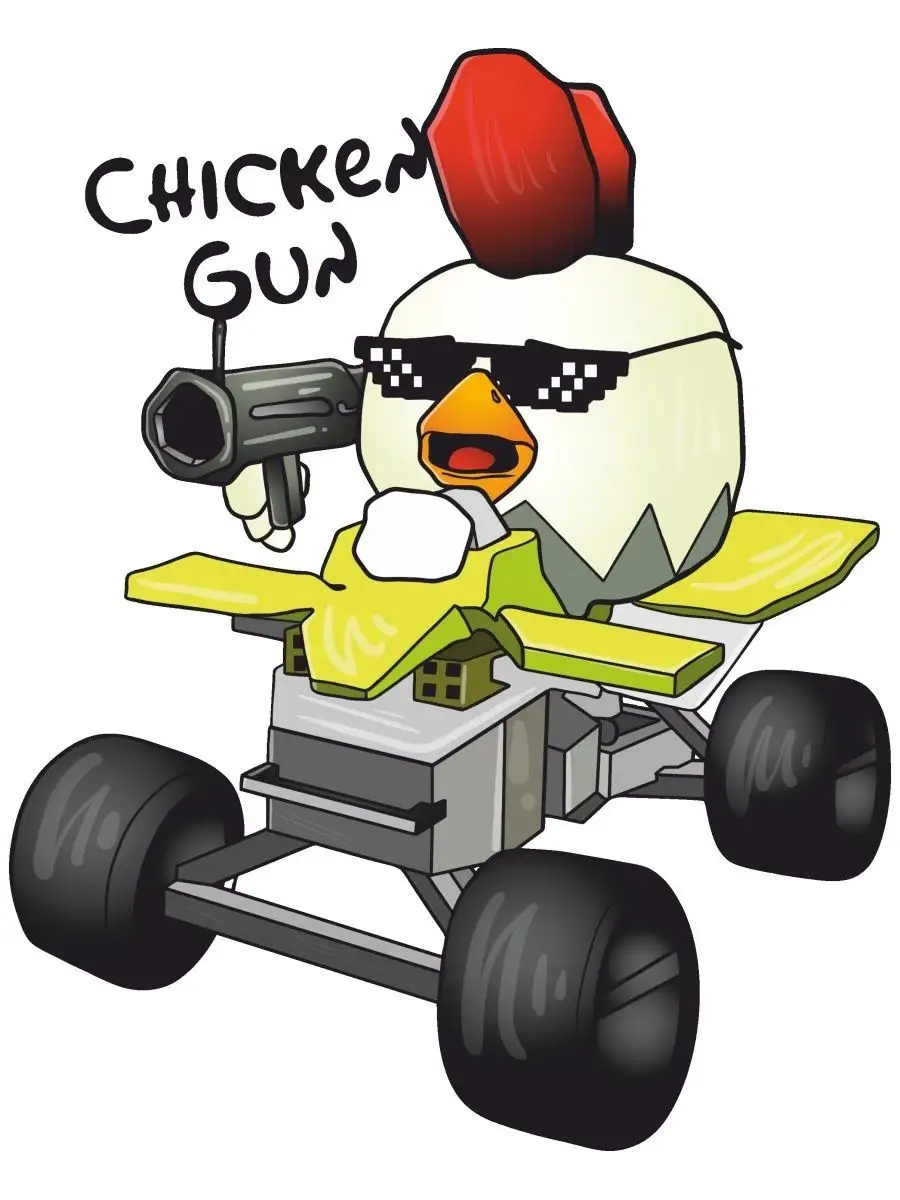 Футболка Chicken Gun Чикен Ган Shop&top39 купить по цене 32,05 р. в  интернет-магазине Wildberries в Беларуси | 160814096