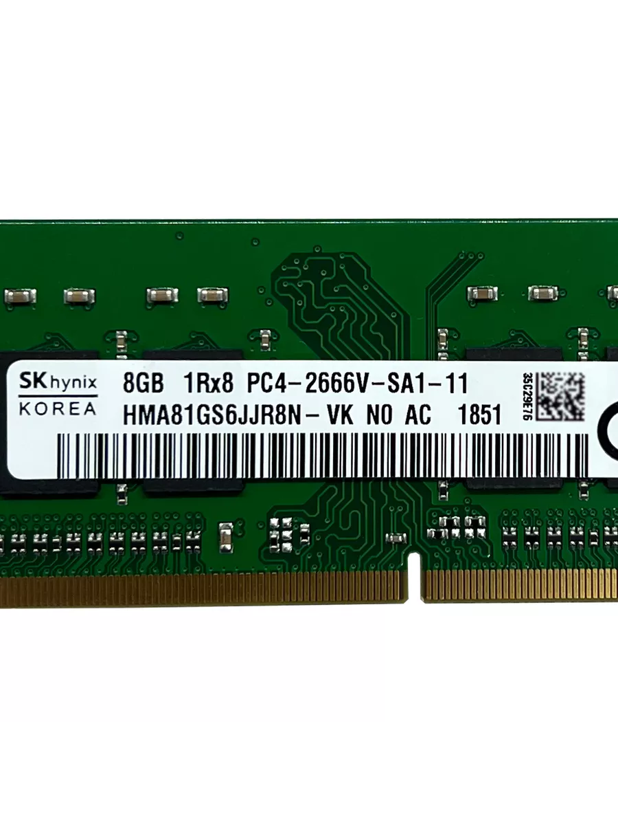 Оперативная память ddr4 для ноутбука 8 Гб 2666 MHz Hynix купить по цене 2  097 ₽ в интернет-магазине Wildberries | 160990523