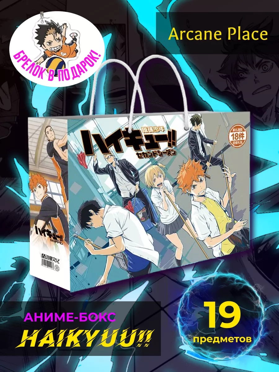 Аниме Бокс Волейбол Haikyuu!! Arcane Place купить по цене 16,96 р. в  интернет-магазине Wildberries в Беларуси | 160994586