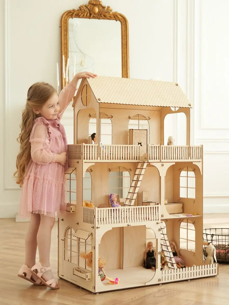 SunnyWoods Варя - кукольный домик с мебелью