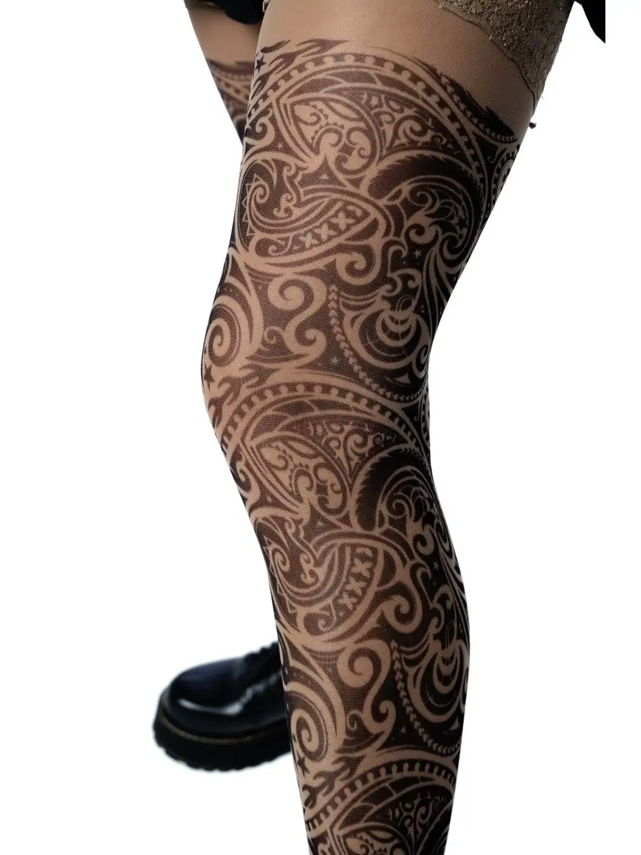 TT Tights Чулки женские в сетку белые 8 15 40 den