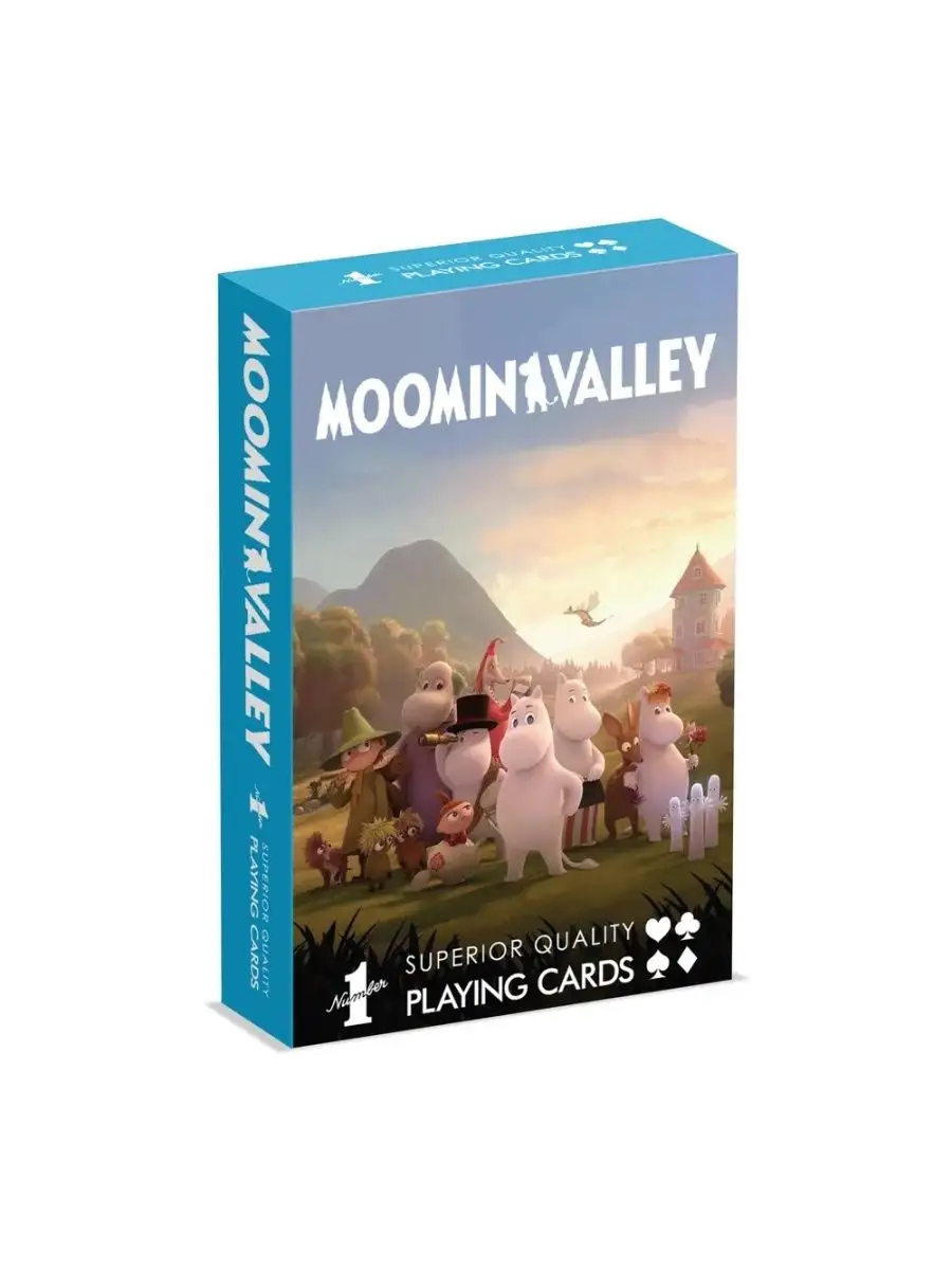 Игральные карты Муми-троль Moomin Valley Winning Moves купить по цене 1 046  ₽ в интернет-магазине Wildberries | 161183426