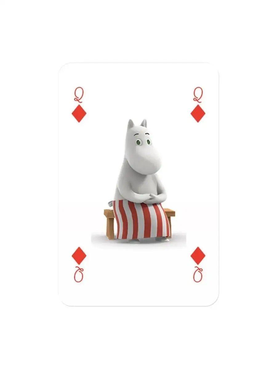 Игральные карты Муми-троль Moomin Valley Winning Moves купить по цене 1 046  ₽ в интернет-магазине Wildberries | 161183426