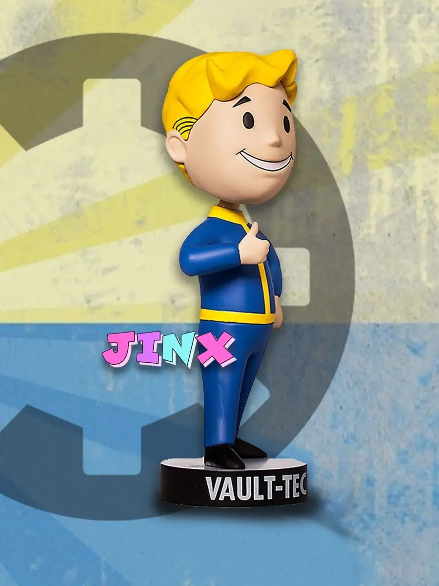 Fallout Vault Boy Фоллаут волт бой пупс Джинкс купить по цене 36,41 р. в  интернет-магазине Wildberries в Беларуси | 162113779