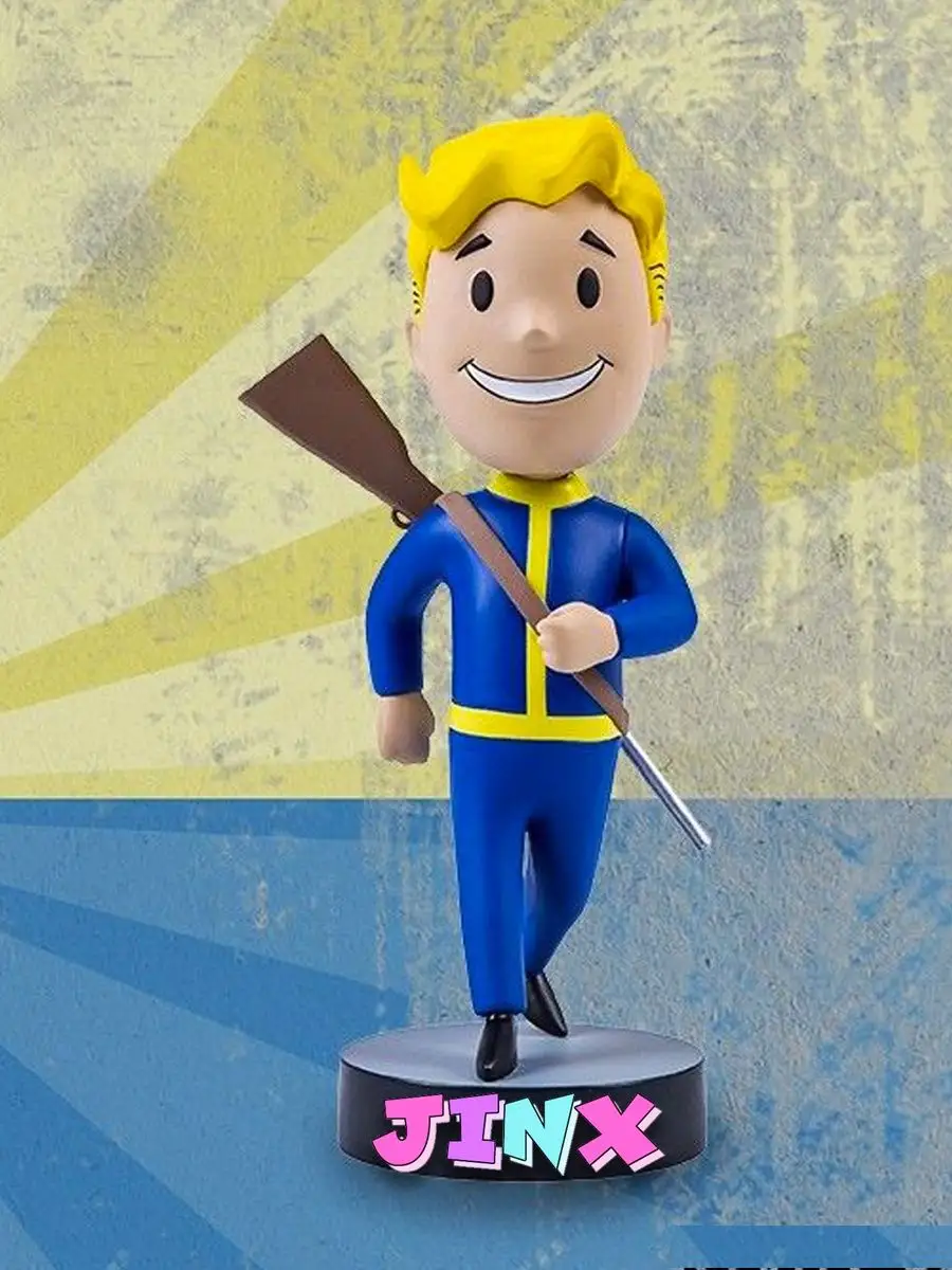 Fallout Vault Boy Фоллаут волт бой пупс Сериал Джинкс купить по цене 39,30  р. в интернет-магазине Wildberries в Беларуси | 162113784