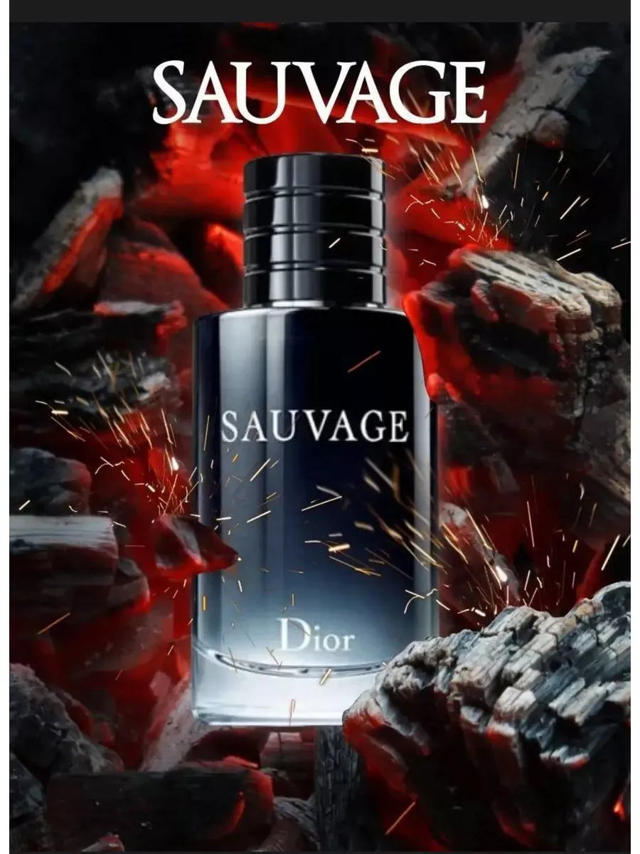 DIOR Sauvage духи мужские туалетная вода 100 мл Мужские духи саваж купить  по цене 50,30 р. в интернет-магазине Wildberries в Беларуси | 162176074