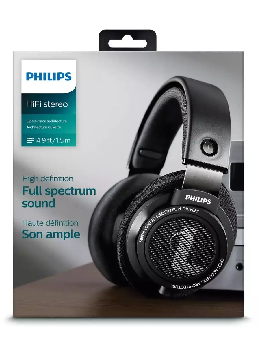 Наушники SHP9500 Philips купить по цене 7 525 ₽ в интернет-магазине  Wildberries | 162184648