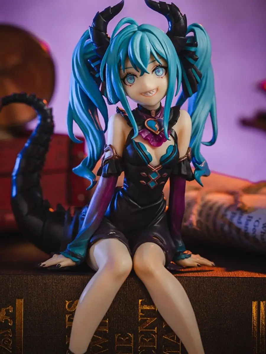 Аниме фигурка Hatsune Miku Villain Ver. 15 см LAWE MY FIGURE купить по цене  67,49 р. в интернет-магазине Wildberries в Беларуси | 162250140