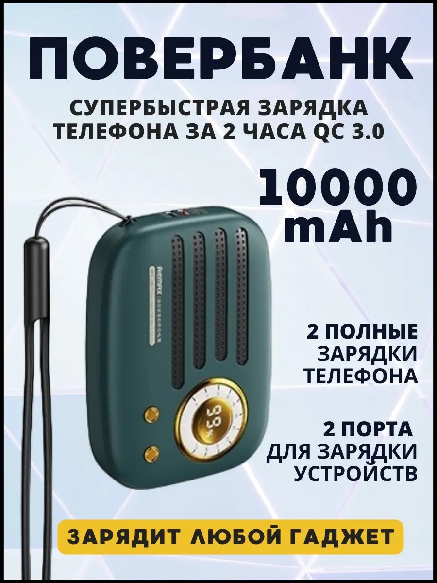 REMAX Внешний аккумулятор Power bank Повербанк