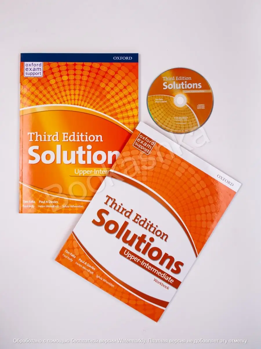 Oxford Комплект Solutions Upper-intermediate, SBook+Wbook+CD