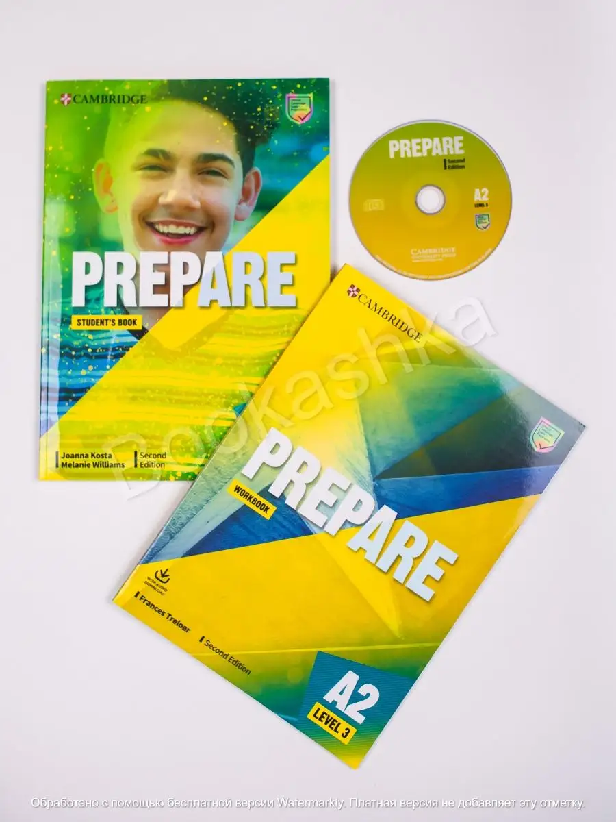 Комплект Prepare Level 3. Student Book + Workbook+CD (A2) Cambridge купить  по цене 2 502 ₽ в интернет-магазине Wildberries | 163194343