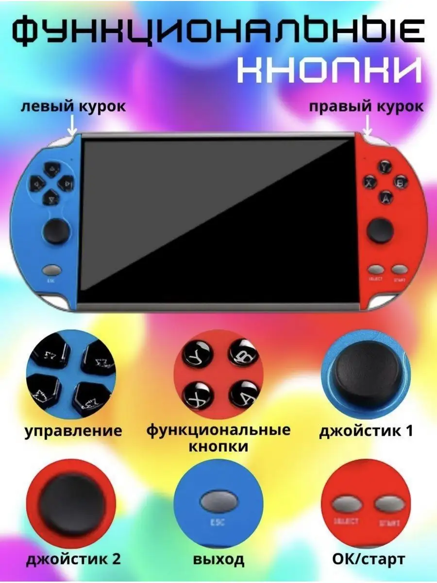 Игровая приставка консоль psp портативная x12