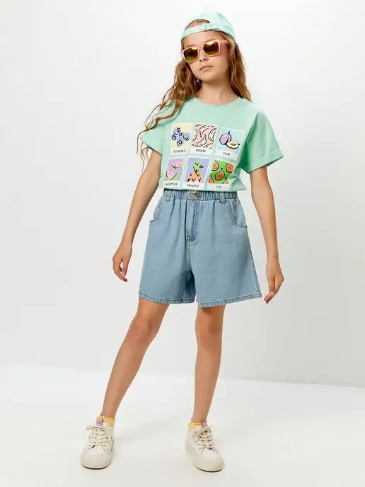 Real Denim High-Waisted Mom Shorts  Подростковые модные наряды, Стильные  наряды, Одежда для подростков