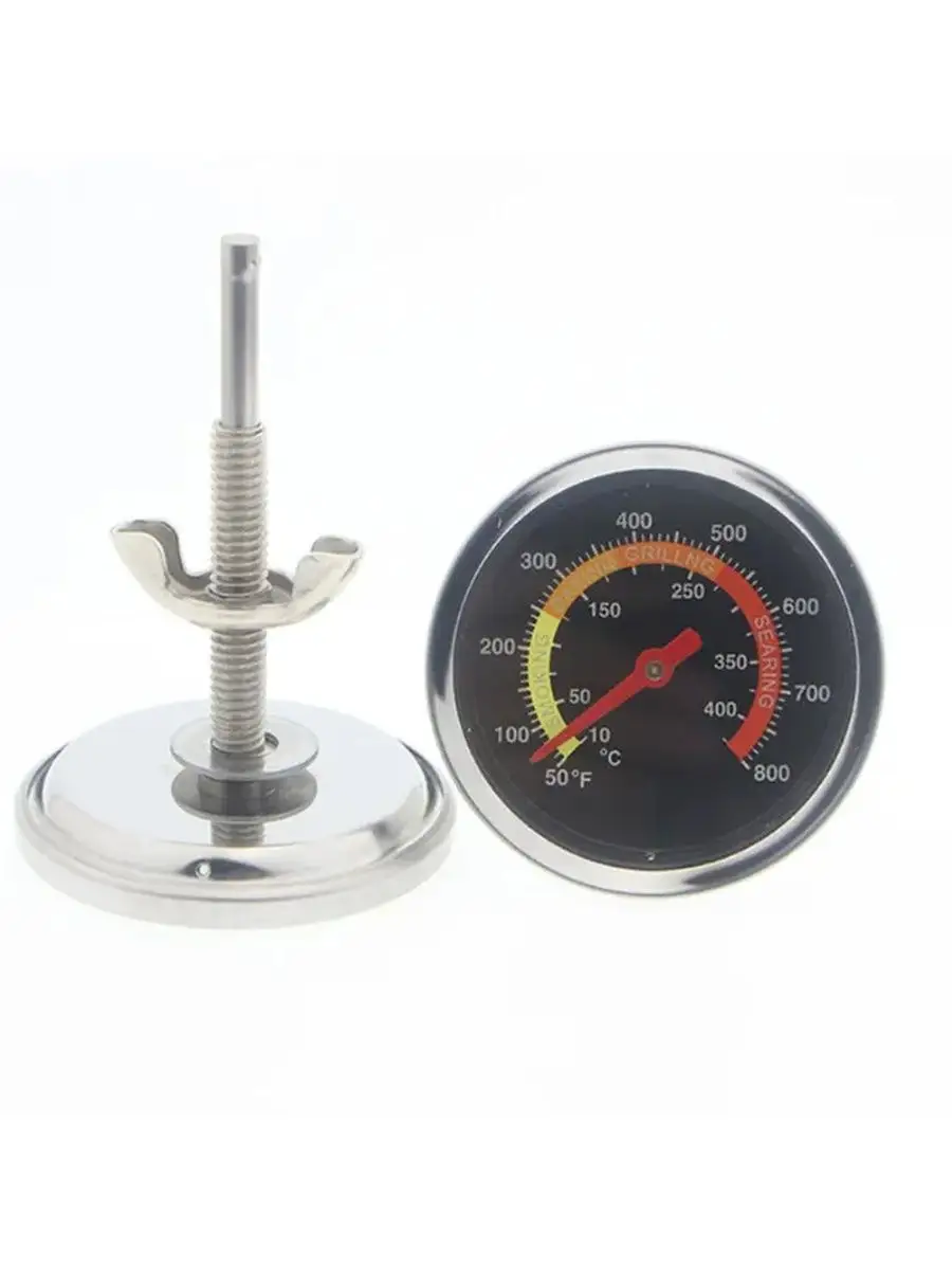 Термометр для коптильни и барбекю 0°C+°C 6см