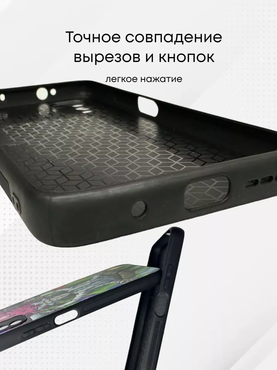 CasePhone67 Чехол силиконовый на iPhone 11 с принтом клубника