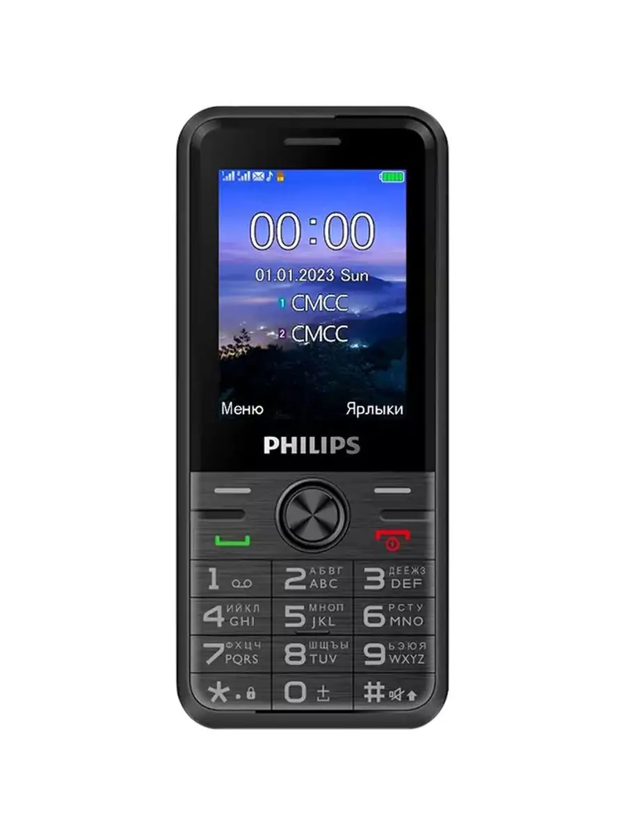 Мобильный телефон Xenium E6500 Black Philips купить по цене 3 431 ? в  интернет-магазине Wildberries | 164057768