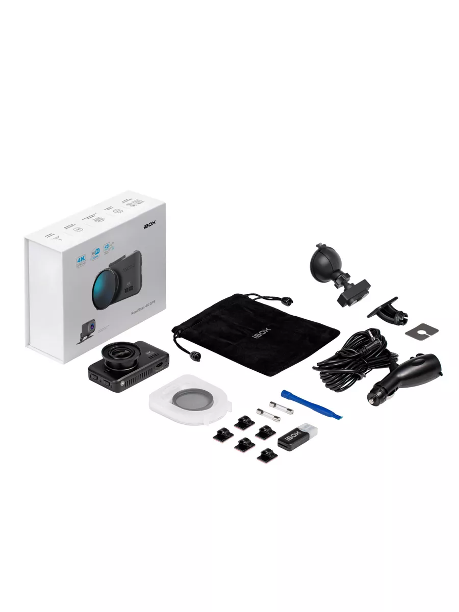 Видеорегистратор ibox roadscan se wifi gps