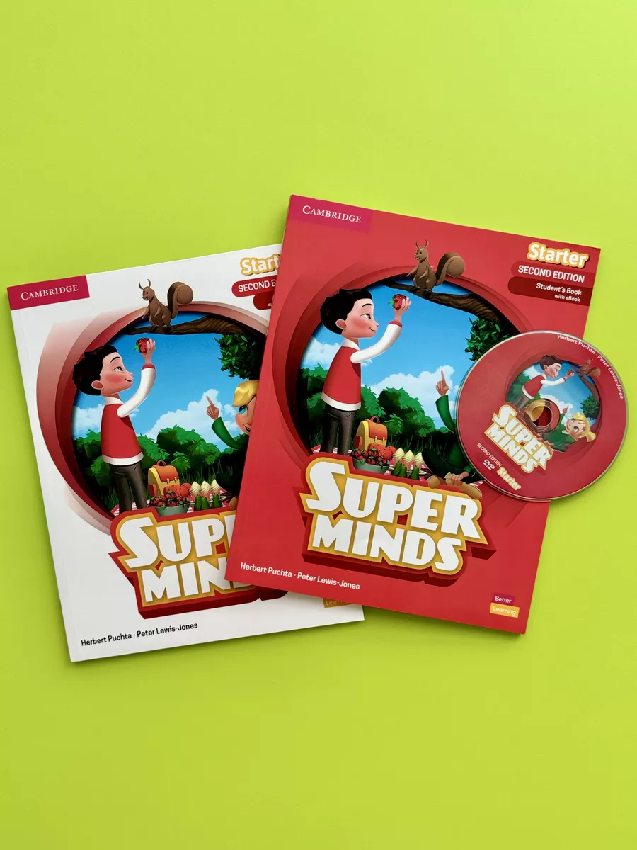 Super Minds Starter(2nd Edition) Book + Workbook E-book купить по цене 754  ₽ в интернет-магазине Wildberries | 164142778