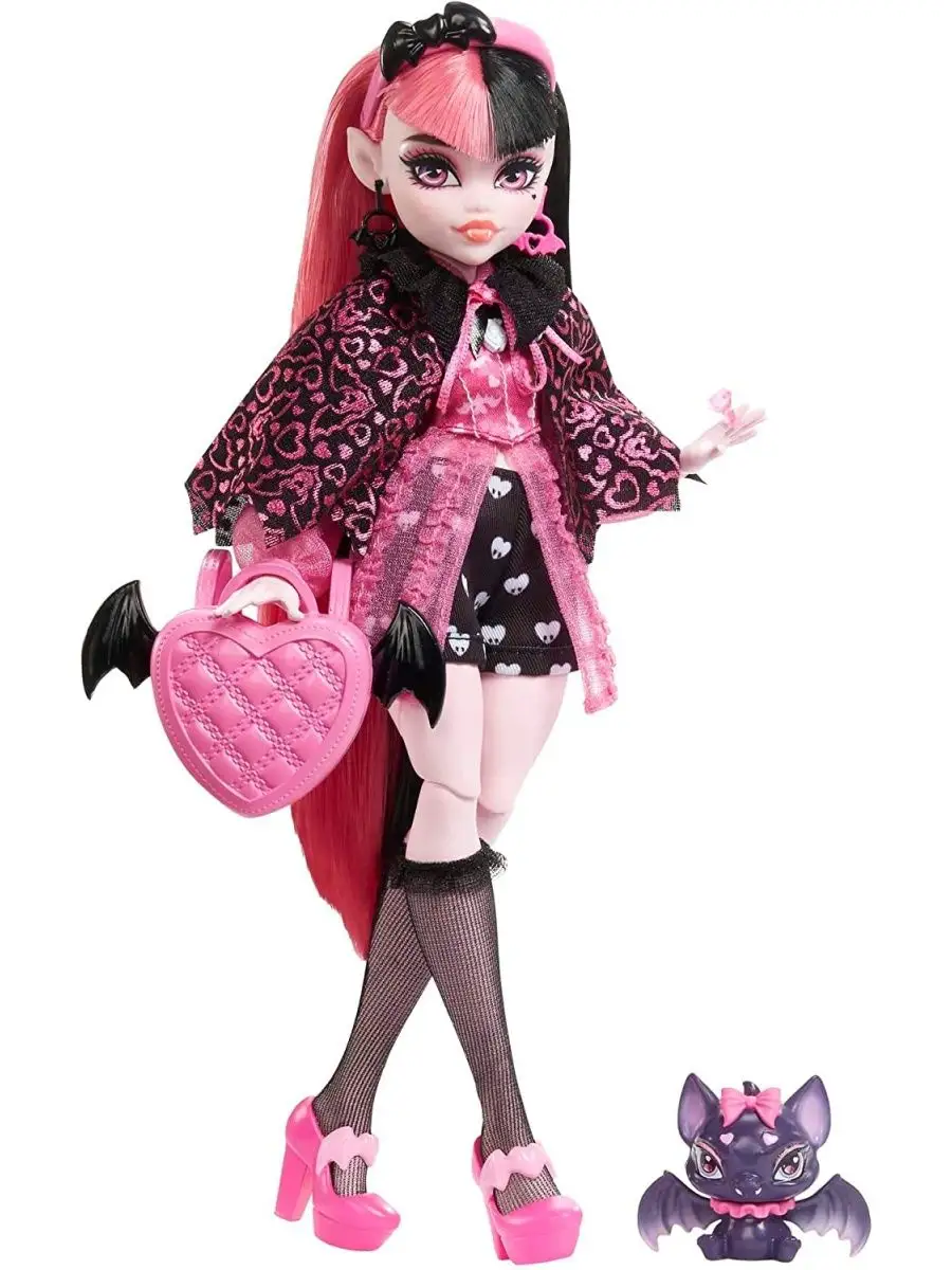 Модная кукла Draculaura HHK51 Monster High купить по цене 160,77 р. в  интернет-магазине Wildberries в Беларуси | 164293872