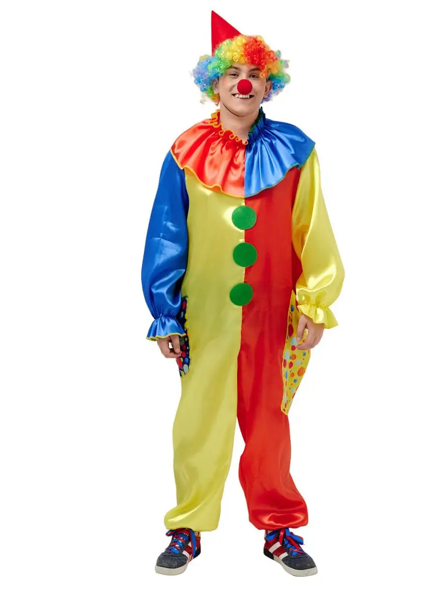 Оригинальный наряд на вечеринку - костюм клоуна
