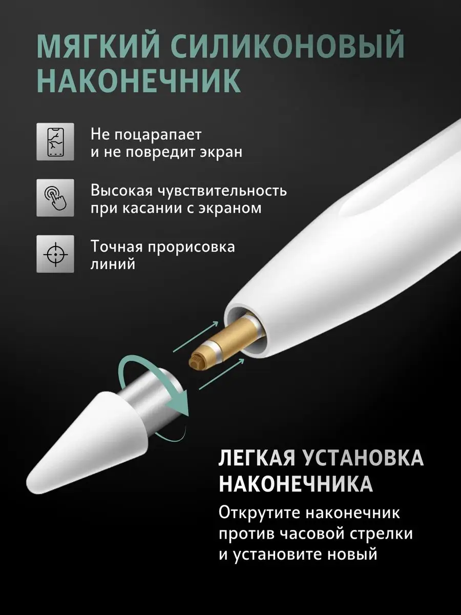 Стилус для планшета и телефона, pencil универсальный SAMESHOP купить по  цене 882 ₽ в интернет-магазине Wildberries | 165086069