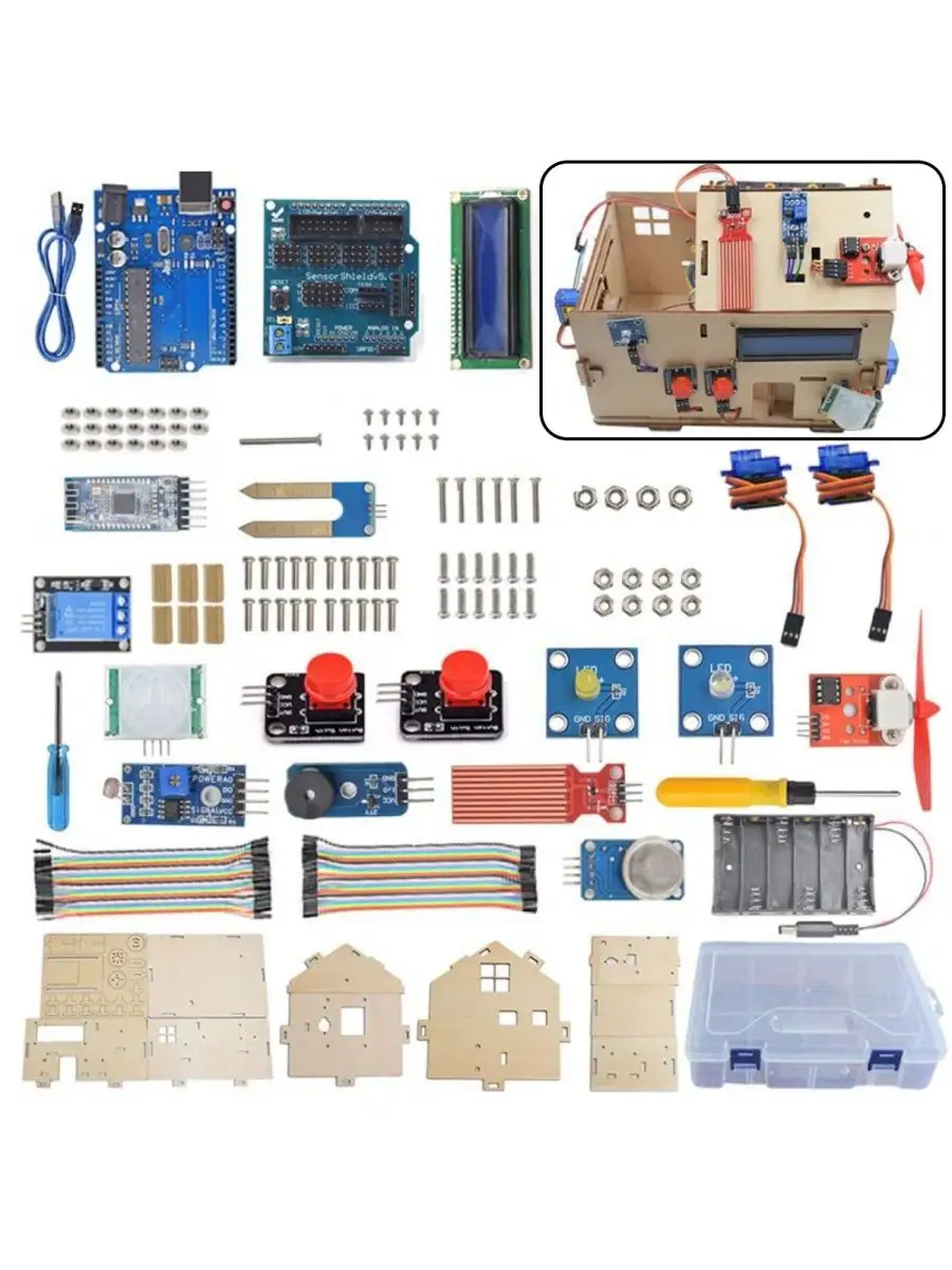 Основные компоненты умного дома на Arduino