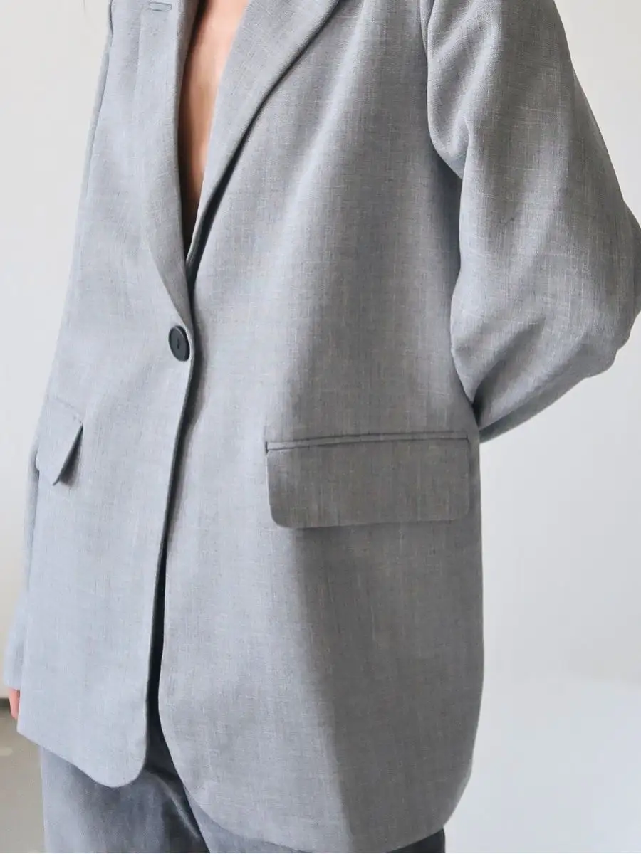 Купить На Вайлдберриз Льняной Женский Пиджак Оверсайз