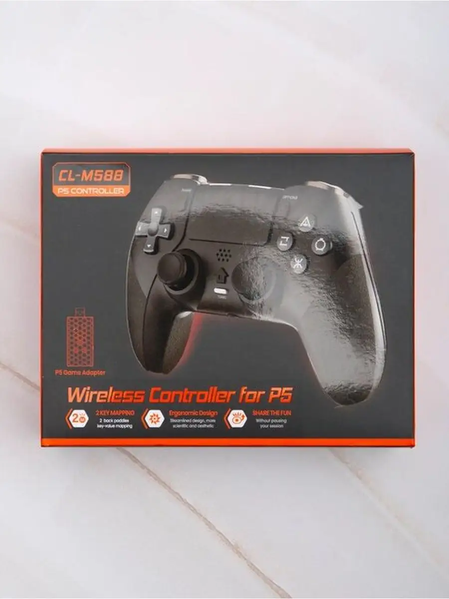 Геймпад for P5 (CL-M588) Wireless Controller купить по цене 88,20 р. в  интернет-магазине Wildberries в Беларуси | 165467106